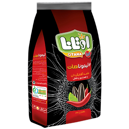 #limonahot roasted and lemon and pepper flavored sunflower seed 130 gr